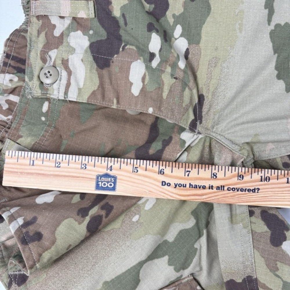 NWT Cargo Pants Women 25 Camouflage Military Fatigues Regular Short Outdoor - Picture 10 of 12